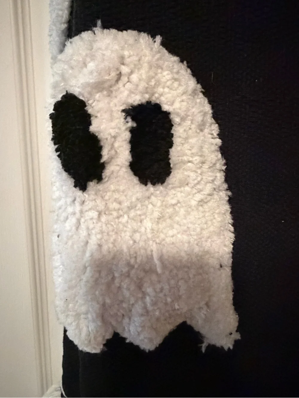 Rachel Zoe Black & White Ghost Decorative Throw